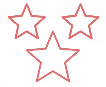 Picto 3 étoiles